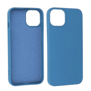 BAOHU Fashion Backcover Telefoonhoesje - Color Hoesje - Geschikt voor iPhone 14 Plus - Navy