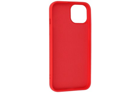 Fashion Backcover Telefoonhoesje - Color Hoesje - Geschikt voor iPhone 14 Plus - Rood