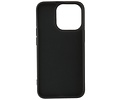 Fashion Backcover Telefoonhoesje - Color Hoesje - Geschikt voor iPhone 14 Pro Max - Zwart