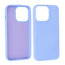 BAOHU iPhone 14 Pro Max Hoesje Fashion Backcover Telefoonhoesje Paars