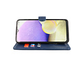 BAOHU Zakelijke Book Case Telefoonhoesje - Portemonnee Hoesje - Geschikt voor de Oppo Reno 7 4G - Navy