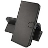 Lederen Book Case Telefoonhoesje iPhone 14 Plus - Zwart