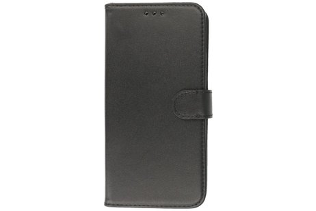 Echt Lederen Book Case Hoesje - Leren Portemonnee Telefoonhoesje - Geschikt voor de iPhone 14 Pro Max - Zwart