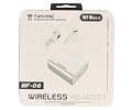 BAOHU MF TWS + ENC Bluetooth Headset MF-06 Wit