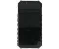 BAOHU Premium Kwaliteit Anti Shock Hoesje - Back Cover - Camerawindow met Stand Functie - Geschikt voor iPhone 14 - Zwart