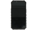 Premium Kwaliteit Anti Shock Hoesje - Back Cover - Camerawindow met Stand Functie - Geschikt voor iPhone 14 - Blauw