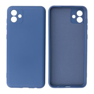 BAOHU Fashion Backcover Telefoonhoesje - Color Hoesje - Geschikt voor Samsung Galaxy A04 - Navy