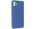 BAOHU Fashion Backcover Telefoonhoesje - Color Hoesje - Geschikt voor Samsung Galaxy A04 - Navy
