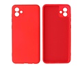 Fashion Backcover Telefoonhoesje - Color Hoesje - Geschikt voor Samsung Galaxy A04 - Rood