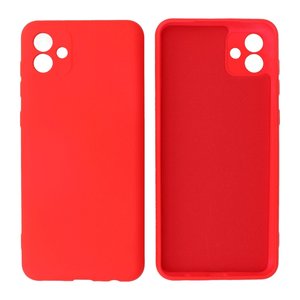 Fashion Backcover Telefoonhoesje - Color Hoesje - Geschikt voor Samsung Galaxy A04 - Rood