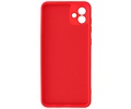 Fashion Backcover Telefoonhoesje - Color Hoesje - Geschikt voor Samsung Galaxy A04 - Rood