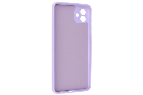 BAOHU Fashion Backcover Telefoonhoesje - Color Hoesje - Geschikt voor Samsung Galaxy A04 - Paars