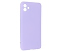 BAOHU Fashion Backcover Telefoonhoesje - Color Hoesje - Geschikt voor Samsung Galaxy A04 - Paars