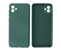BAOHU Fashion Backcover Telefoonhoesje - Color Hoesje - Geschikt voor Samsung Galaxy A04 - Donker Groen