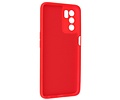 BAOHU Fashion Backcover Telefoonhoesje - Color Hoesje - Geschikt voor Oppo A16 - Rood