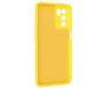 BAOHU Fashion Backcover Telefoonhoesje - Color Hoesje - Geschikt voor Oppo A16 - Geel