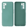 Oppo A16 Hoesje Fashion Backcover Telefoonhoesje Donker Groen