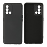 BAOHU Oppo A74 4G & A95 4G Hoesje Fashion Backcover Telefoonhoesje Zwart