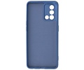 Fashion Backcover Telefoonhoesje - Color Hoesje - Geschikt voor Oppo A74 4G & A95 4G - Navy