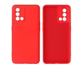 Fashion Backcover Telefoonhoesje - Color Hoesje - Geschikt voor Oppo A74 4G & A95 4G - Rood