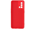 Fashion Backcover Telefoonhoesje - Color Hoesje - Geschikt voor Oppo A74 4G & A95 4G - Rood