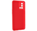 Fashion Backcover Telefoonhoesje - Color Hoesje - Geschikt voor Oppo A74 4G & A95 4G - Rood