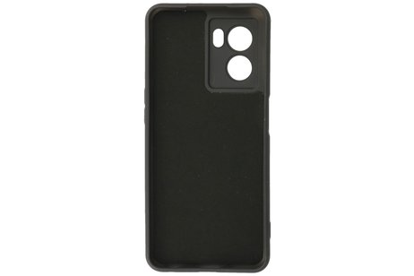 Fashion Backcover Telefoonhoesje - Color Hoesje - Geschikt voor Oppo A77 5G & A57 5G - Zwart