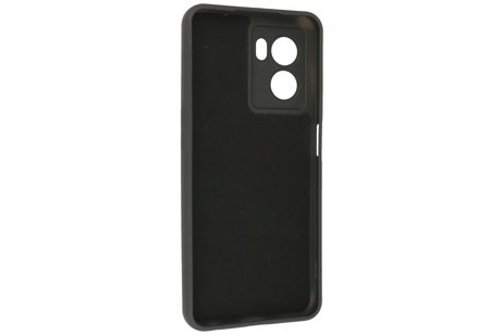 BAOHU Fashion Backcover Telefoonhoesje - Color Hoesje - Geschikt voor Oppo A77 5G & A57 5G - Zwart