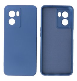 Oppo A77 5G & A57 5G Hoesje Fashion Backcover Telefoonhoesje Navy