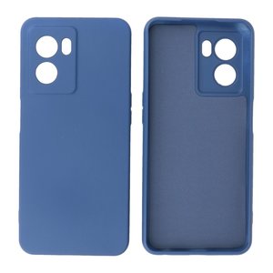 BAOHU Fashion Backcover Telefoonhoesje - Color Hoesje - Geschikt voor Oppo A77 5G & A57 5G - Navy