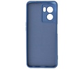 BAOHU Fashion Backcover Telefoonhoesje - Color Hoesje - Geschikt voor Oppo A77 5G & A57 5G - Navy