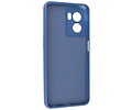 Fashion Backcover Telefoonhoesje - Color Hoesje - Geschikt voor Oppo A77 5G & A57 5G - Navy