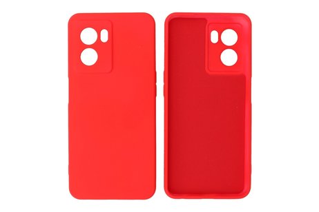 BAOHU Fashion Backcover Telefoonhoesje - Color Hoesje - Geschikt voor Oppo A77 5G & A57 5G - Rood