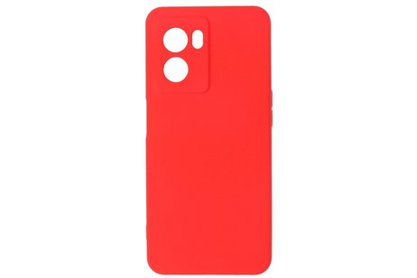 BAOHU Fashion Backcover Telefoonhoesje - Color Hoesje - Geschikt voor Oppo A77 5G & A57 5G - Rood