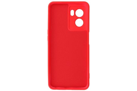 BAOHU Fashion Backcover Telefoonhoesje - Color Hoesje - Geschikt voor Oppo A77 5G & A57 5G - Rood