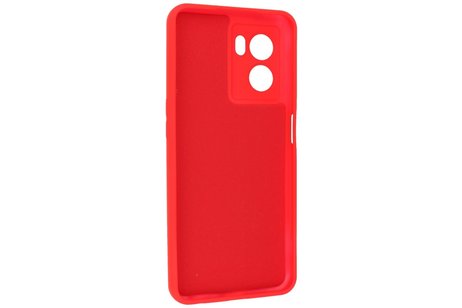 Fashion Backcover Telefoonhoesje - Color Hoesje - Geschikt voor Oppo A77 5G & A57 5G - Rood