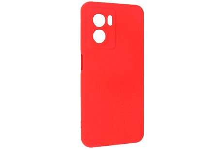 BAOHU Fashion Backcover Telefoonhoesje - Color Hoesje - Geschikt voor Oppo A77 5G & A57 5G - Rood