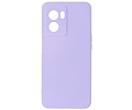 BAOHU Fashion Backcover Telefoonhoesje - Color Hoesje - Geschikt voor Oppo A77 5G & A57 5G - Paars