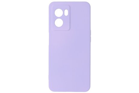 BAOHU Fashion Backcover Telefoonhoesje - Color Hoesje - Geschikt voor Oppo A77 5G & A57 5G - Paars