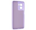 BAOHU Fashion Backcover Telefoonhoesje - Color Hoesje - Geschikt voor Oppo A77 5G & A57 5G - Paars