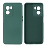 Oppo A77 5G & A57 5G Hoesje Fashion Backcover Telefoonhoesje Donker Groen