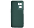 BAOHU Fashion Backcover Telefoonhoesje - Color Hoesje - Geschikt voor Oppo A77 5G & A57 5G - Donker Groen