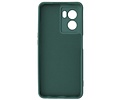 Fashion Backcover Telefoonhoesje - Color Hoesje - Geschikt voor Oppo A77 5G & A57 5G - Donker Groen