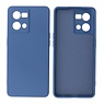BAOHU Oppo Reno 8 4G Hoesje Fashion Backcover Telefoonhoesje Navy