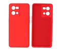 Fashion Backcover Telefoonhoesje - Color Hoesje - Geschikt voor Oppo Reno 8 4G - Rood