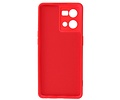 Fashion Backcover Telefoonhoesje - Color Hoesje - Geschikt voor Oppo Reno 8 4G - Rood