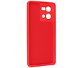 BAOHU Fashion Backcover Telefoonhoesje - Color Hoesje - Geschikt voor Oppo Reno 8 4G - Rood