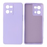 BAOHU Oppo Reno 8 4G Hoesje Fashion Backcover Telefoonhoesje Paars