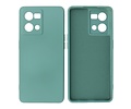 BAOHU Fashion Backcover Telefoonhoesje - Color Hoesje - Geschikt voor Oppo Reno 8 4G - Donker Groen