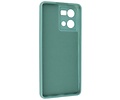 BAOHU Fashion Backcover Telefoonhoesje - Color Hoesje - Geschikt voor Oppo Reno 8 4G - Donker Groen